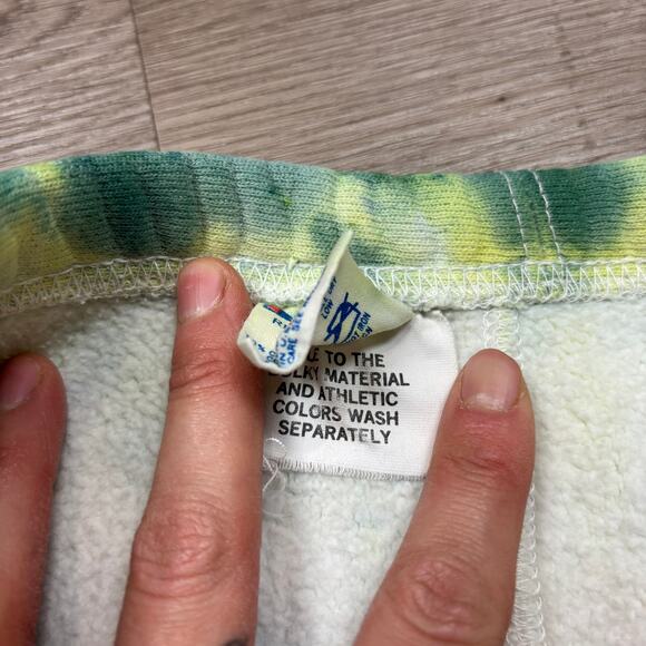 Vintage 80s Champion Reverse Weave Tie Dye Sweatpants Men's Small - Picture 6 of 13